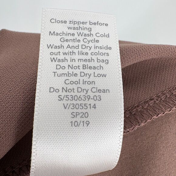 Athleta Metropolis Jogger Pants Women’s Size 4 Mineral Brown PrimaTwill 530639 - Picture 11 of 11